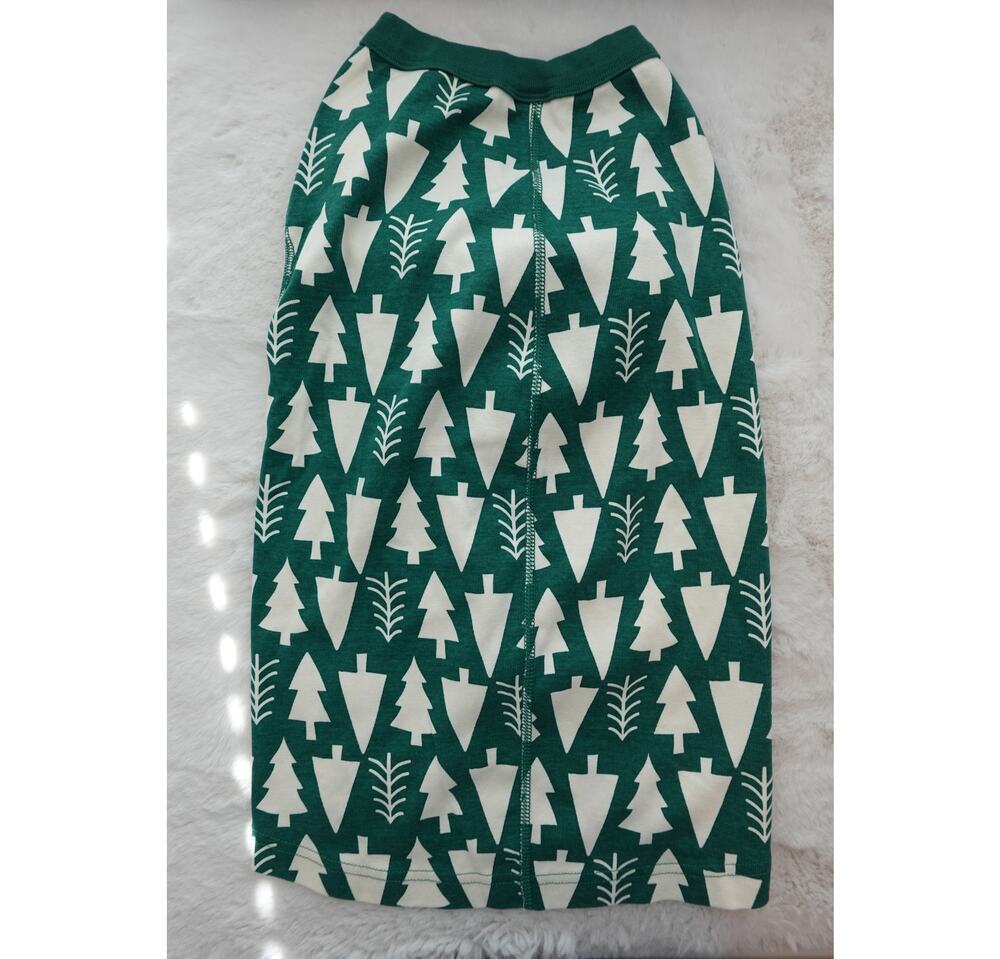 Hanna Andersson Holiday Tree Organic Cotton Pet Pajama XL